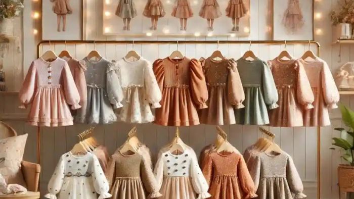 Uzun Kollu Kız Çocuk Elbise Tasarımları Nelerdir?