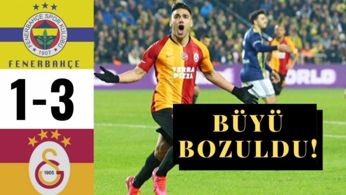 Fenerbahçe Galatasaray Maç özeti 1 3