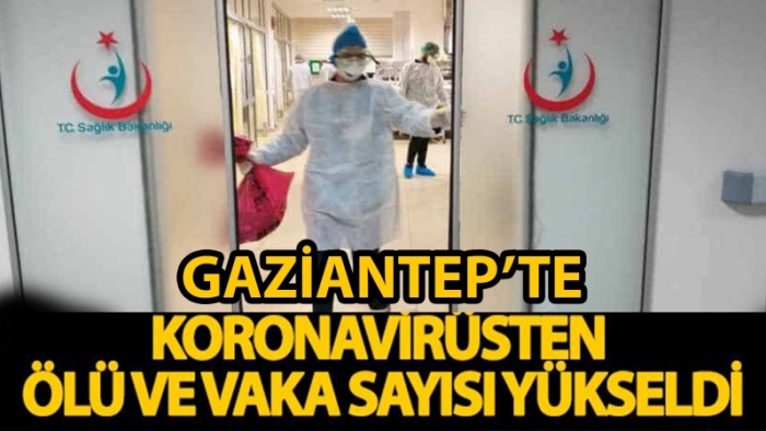 Gaziantep’te Koronavirüs'ten Kaynaklı Yeni Ölüm Vakası