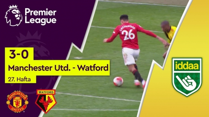 Manchester United - Watford (3-0) - Maç Özeti - Premier League 2019/20