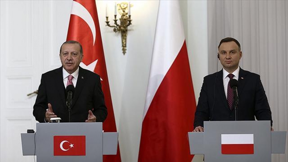 Resmi ziyaret için Türkiye'deki Polonya Cumhurbaşkanı