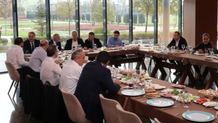 TBMM Parlamenterler Spor Kulübü'nden Nihat Özdemir'e ziyaret