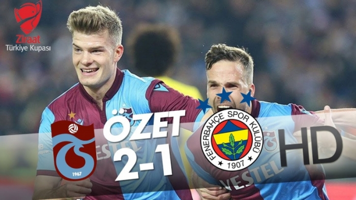 Trabzonspor - Fenerbahçe Ziraat Türkiye Kupası Maçının Özeti
