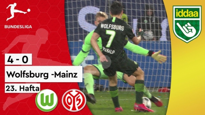 Wolfsburg - Mainz 05 (4-0) - Maç Özeti - Bundesliga 2019/2