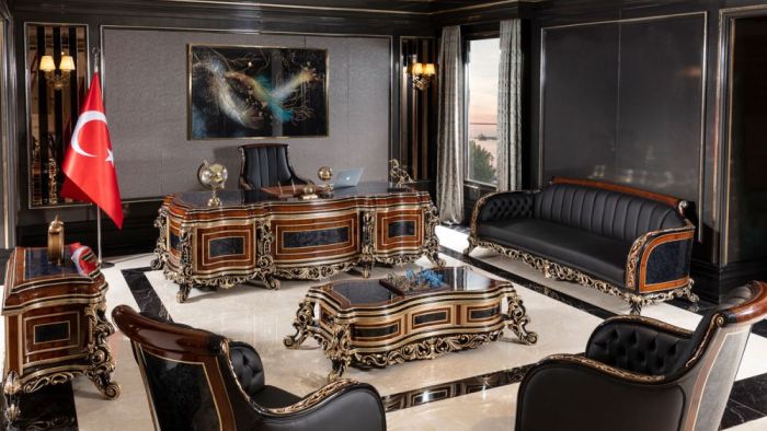 Makam Takımları Modelleri: Yönetici Ofisleri İçin Prestijli Ve Fonksiyonel Çözümler