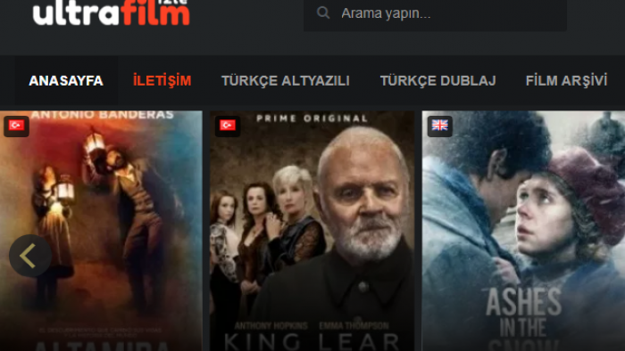 Reklamsız Filmler Ultrafilmizle.pw'de