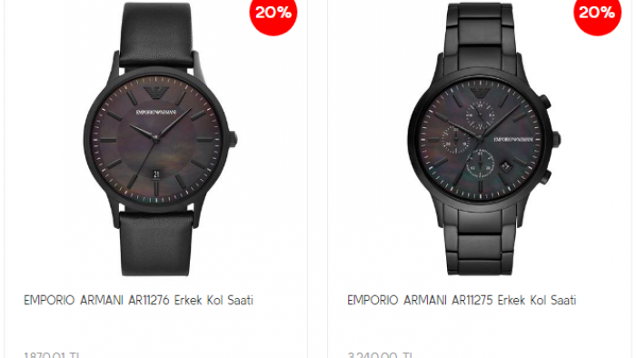 Şık ve Klasik Emporio Armani Saat Modelleri