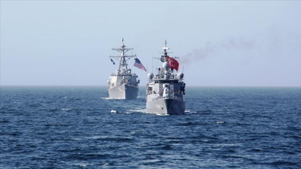 Türkiye ve ABD, Karadeniz'de ortak deniz tatbikatı yapıyor